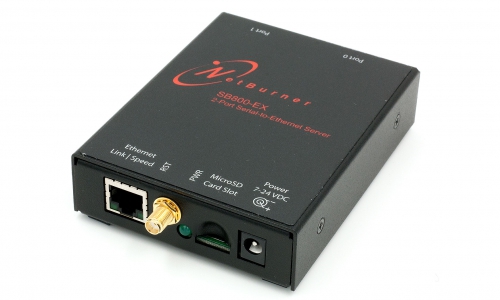 Wireless 2 Port Serial to Ethernet Server with Virtual COM Port