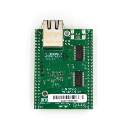 NetBurner ARM Cortex Ethernet IoT Product Platform System on module with RJ-45 Ethernet Jack