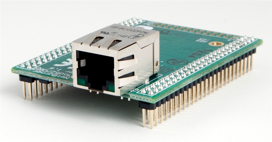Ethernet Modules 32-Bit 147MHz 50 Pin DIP Industrial Temp. MOD5270-100IR